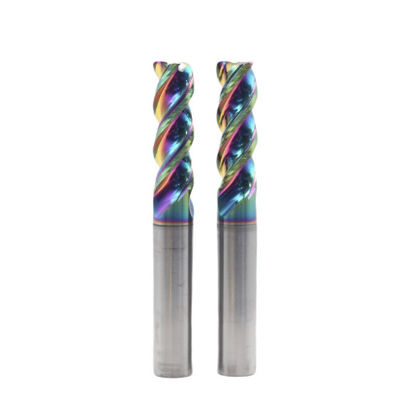 سعر جيد 10C0.5*75 3Flutes DLC Coating High Efficiency Solid Carbide Dynamic End Mill للألومنيوم المتكامل للخام والآلات المعدنية الدقيقة عبر الإنترنت