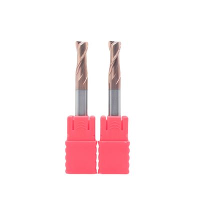 سعر جيد 8mm Dia 8*20*8*60 TiAISiN مغلفة بـ 2 عازف طاحونة نهاية الكربيد المسطحة للفولاذ الكربوني عبر الإنترنت