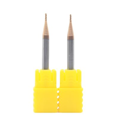 سعر جيد 2mm Dia 2*5*4*50 TiSiN مغلفة 4 فلوت كربيد مربع نهاية مطحنة لثلج الصلب الكربوني سبائك الصلب الصلب عبر الإنترنت