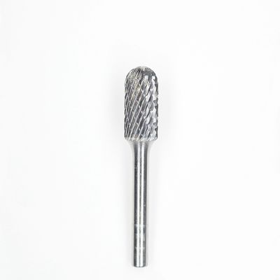50000Rpm Carbide Burr Rotary File Bit Cylindrical Carbide  Burr Double Cut 5/8 Inch Dia.