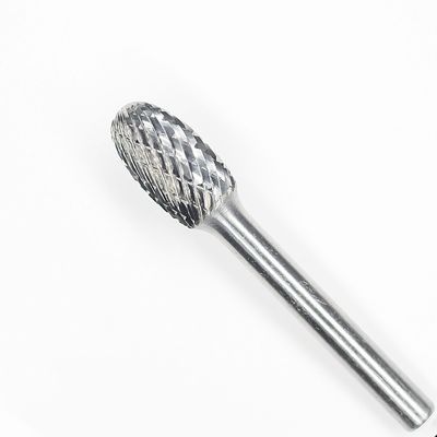 3/8" X 5/8" Tungsten Carbide Rotary File 1/4" Shank  2-3/8" Cutting Burr Die Grinder