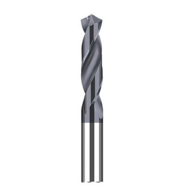 HRC45 3D Solid Carbide Drill Bit Metal 6mm Drilling Hardened Steel With Carbide
