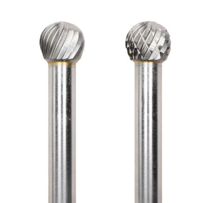 سعر جيد 3 ملم SD كرة شكل كاربيد Burrs قطعة واحدة كاربيد Rotary Burr على 3 ملم شنج عبر الإنترنت