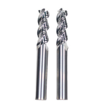 سعر جيد 12mm Dia 12*45*12*100 HRC55 3 عازف طاحونات نهاية الكربيد المسطحة للألومنيوم غير المغلفة نوع الجهاز عبر الإنترنت