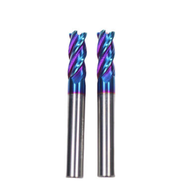 سعر جيد 12mm قطر 12*45*12*100L-4F طاحونة نهاية مسطحة TiAISiNX طاحونة نهاية مربعة للصلب والحديد الصلب عبر الإنترنت